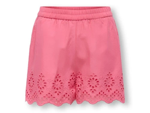 Kids ONLY shorts camellia rose med broderi